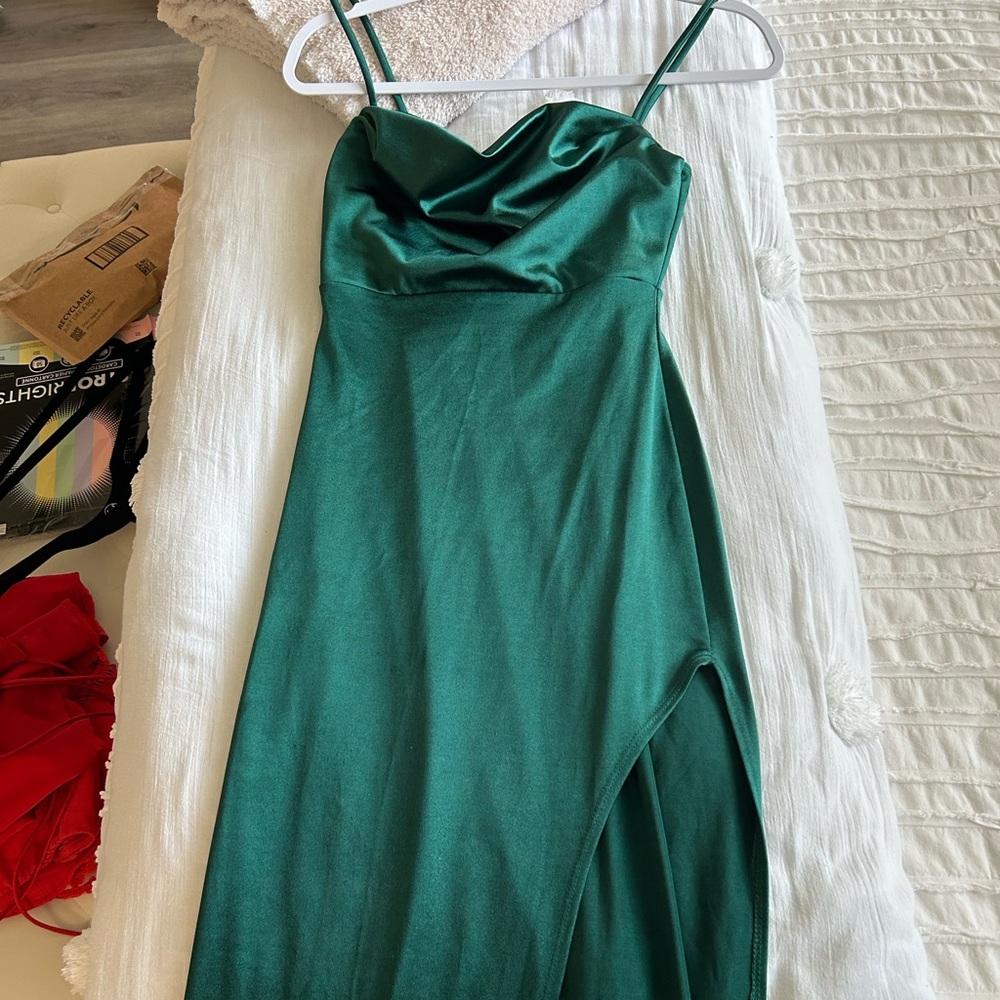 Green Long Dress